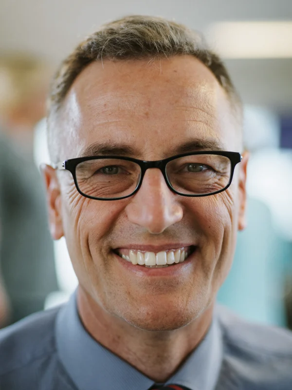 Portrait of Andrew W., Practice Business Manager, Primary Care Group
